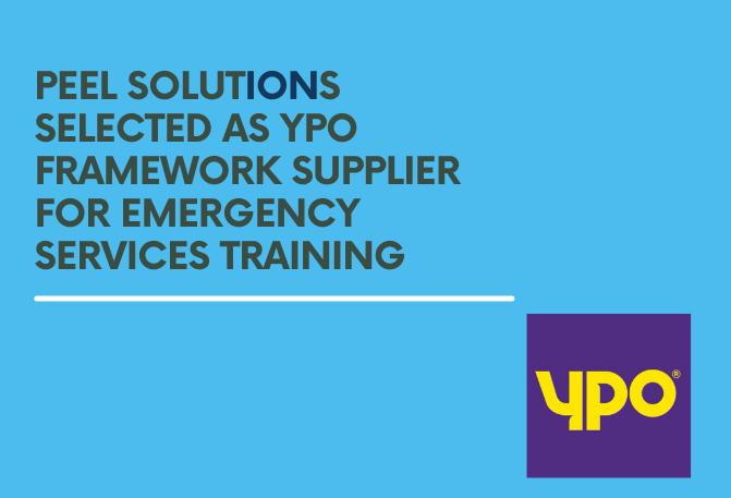 PEEL SOLUTIONS SELECTED AS YPO FRAMEWORK SUPPLIER FOR EMERGENCY SERVICES TRAINING